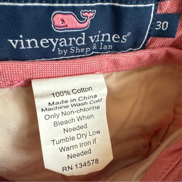 Vineyard Vines Men's Striped Chino Breaker Shorts 9” Multicolor Size 30 Casual - Picture 10 of 11
